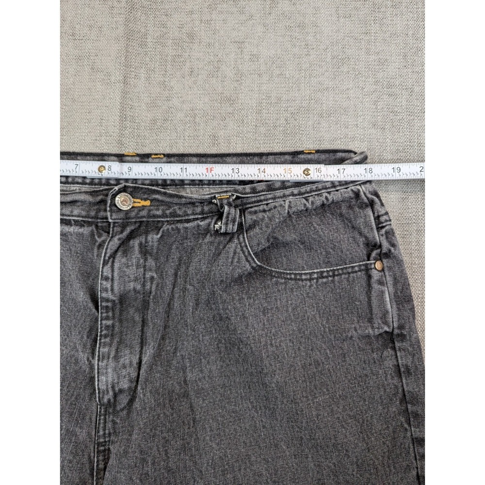 Karl Kani Gold Jeans Mens 38x34 (36X31) Distressed Baggy Loose Denim Y2K Hip Hop - Picture 6 of 12